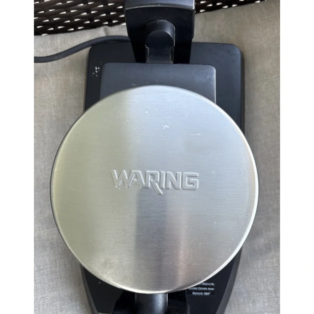 Waring Pro Thick Belgian Stainless Waffle Maker Restaurant Style WWM200BJ Cook